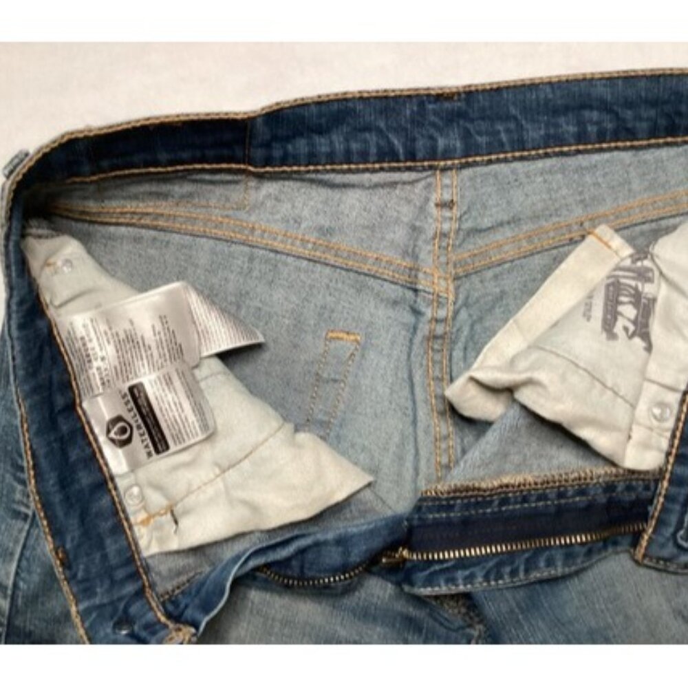 Levi's 505 Regular Fit Straight Leg Jeans Loose Fit Denim Men 31X30 Read - Picture 6 of 9